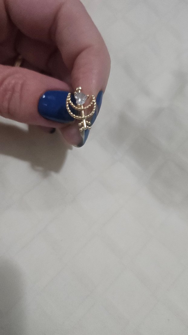 Çelik Zirkon Taşlı Helix Piercing Kıkırdak Küpesi. - Görsel 3