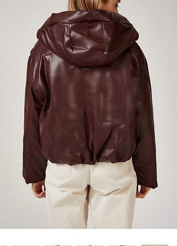 36 Beden Bordo Çok Moda Mont