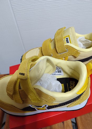 Erkek Çocuk Sarı Cırt Cırtlı Spor Ayakkabı - Görsel 8