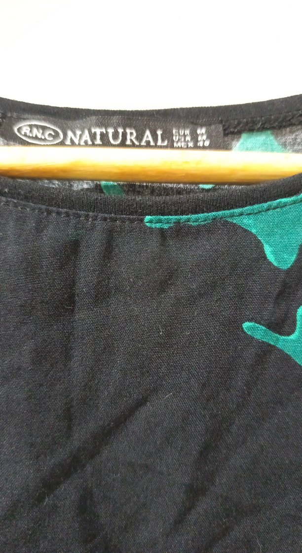 Turkuaz Desenli  Midi Elbise - Görsel 2