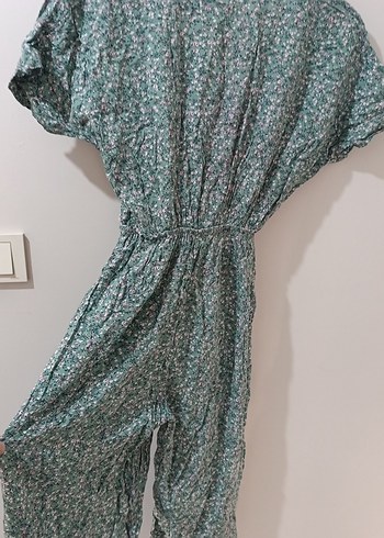 Yeşil Bohem Uzun Salaş tulum - Görsel 3