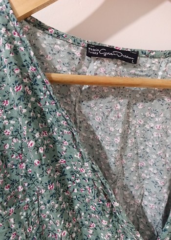 Yeşil Bohem Uzun Salaş tulum - Görsel 2