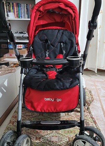 15-36 kg Beden kırmızı Renk Baby2go bebek arabasi 