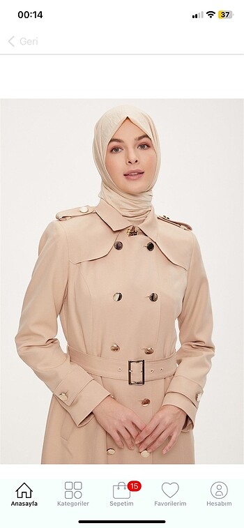 Armine Armine trençkot