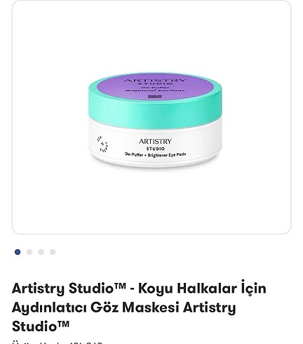 Amway Amway göz altı maskesi