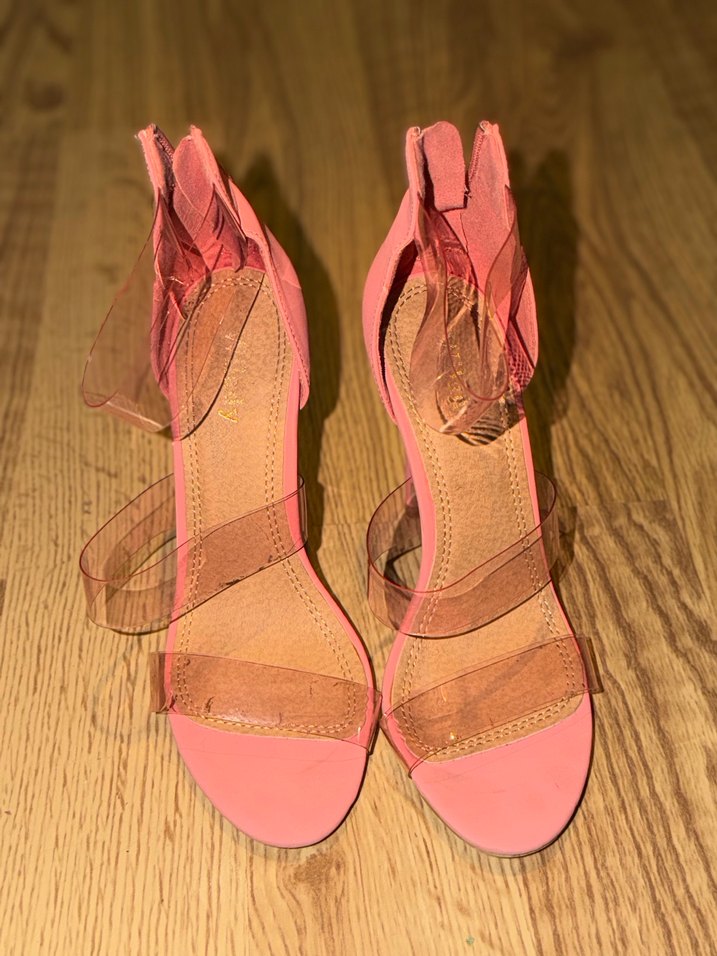 Pembe Stiletto Topuklu Kadın Ayakkabı - Görsel 2