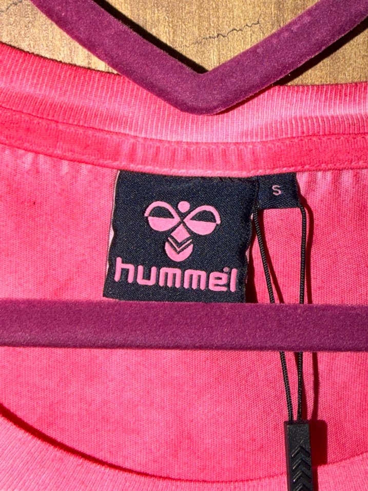 Hummel Pembe Baskılı Kadın Tişört - Görsel 2