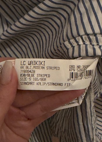 Gri Çizgili Bohem Hamile Bluzu - Görsel 3