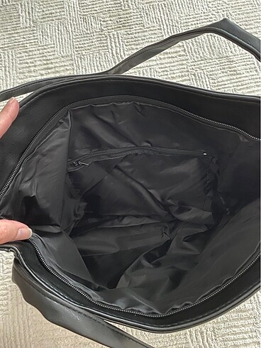  Beden Siyah shopper çanta