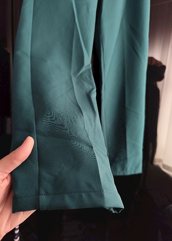 38 Beden yeşil Renk pantolon