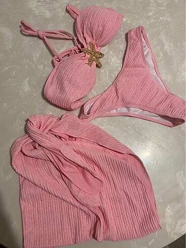 H&M Pembe bikini takımı (SATILDI)