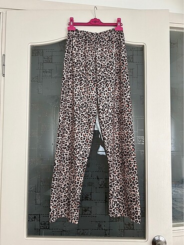 leopar boru paça pantolon
