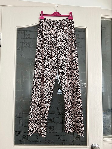 Diğer leopar boru paça pantolon