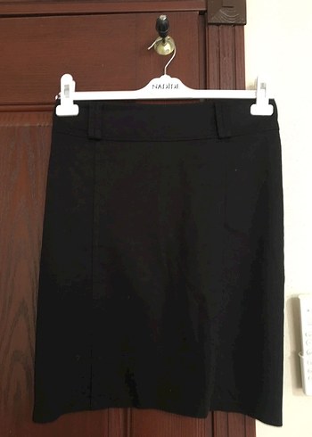 Siyah Midi Kalem Etek - Görsel 4