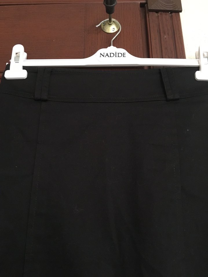 Siyah Midi Kalem Etek - Görsel 2