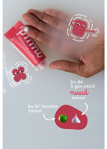 Nuud Doğal Deodorant Krem 15 ml 3 adet - Görsel 8