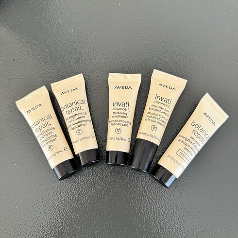 Aveda Şampuan Saç Kremi Maske Set 5 ürün