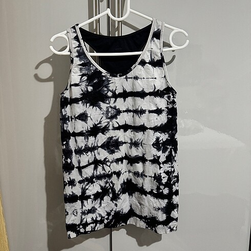 Sportive Batik Desen Spor Atlet Üst