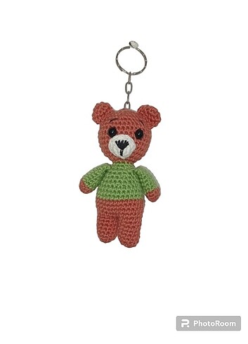  Beden Amigurumi ayıcık anahtarlık 