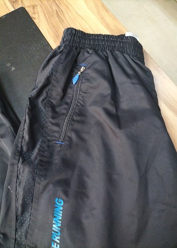 Erkek Mavi Rahat Kesim Outdoor Eşofman Altı - Görsel 2