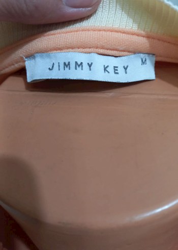 Kadın Turuncu Kısa Kollu Sweatshirt - Görsel 3