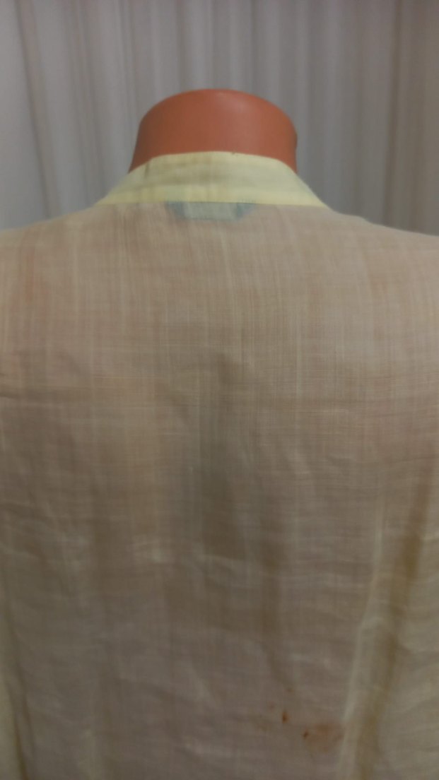 Bej Kadın Keten Gömlek - Görsel 4