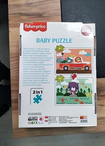  Beden Fisher-Price Puzzle