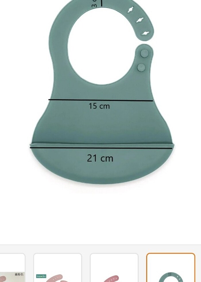 Bebek önlük  - Görsel 3