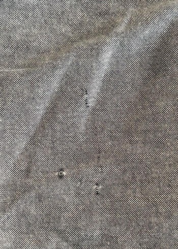 H&M Gri Keten Erkek Midi Şort 31 beden - Görsel 3