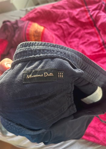 Lacivert Erkek Şort Massimo Dutti M beden - Görsel 3