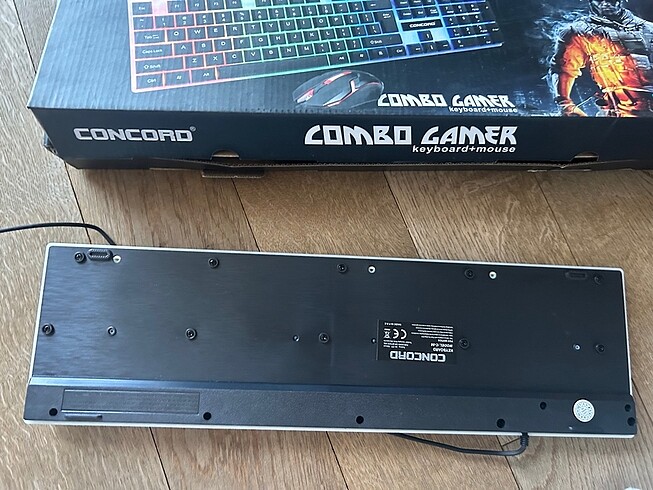 Beden Concord combo gamer klavye ışıklı