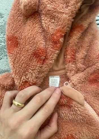 Kahverengi Kürklü Bebek Tulum - Görsel 3