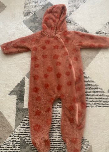 Kahverengi Kürklü Bebek Tulum - Görsel 2