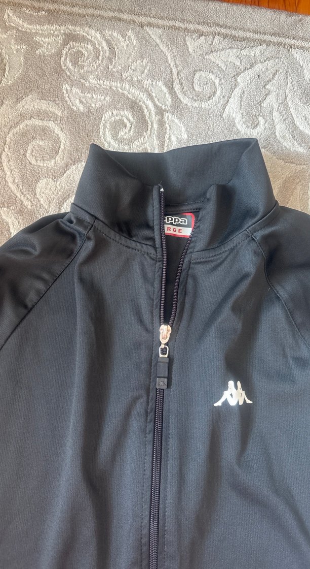 Kızlar için Siyah Fermuarlı Eşofman Takımı - Görsel 3