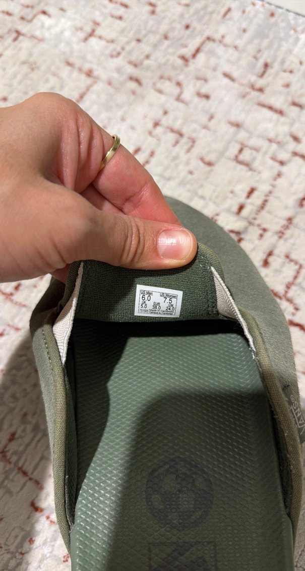 Vans süet terlik - Görsel 5