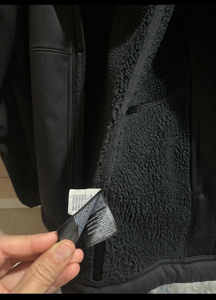 The North Face Siyah Erkek Fermuarlı mont - Görsel 3