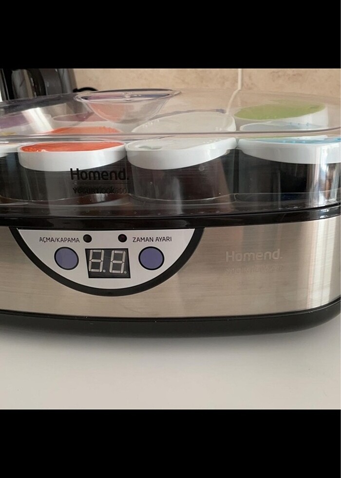 Homend Yogurtlook 8001 yogurt makinesi - Görsel 2