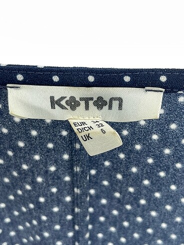 34 Beden lacivert Renk Koton Kısa Elbise %70 İndirimli.