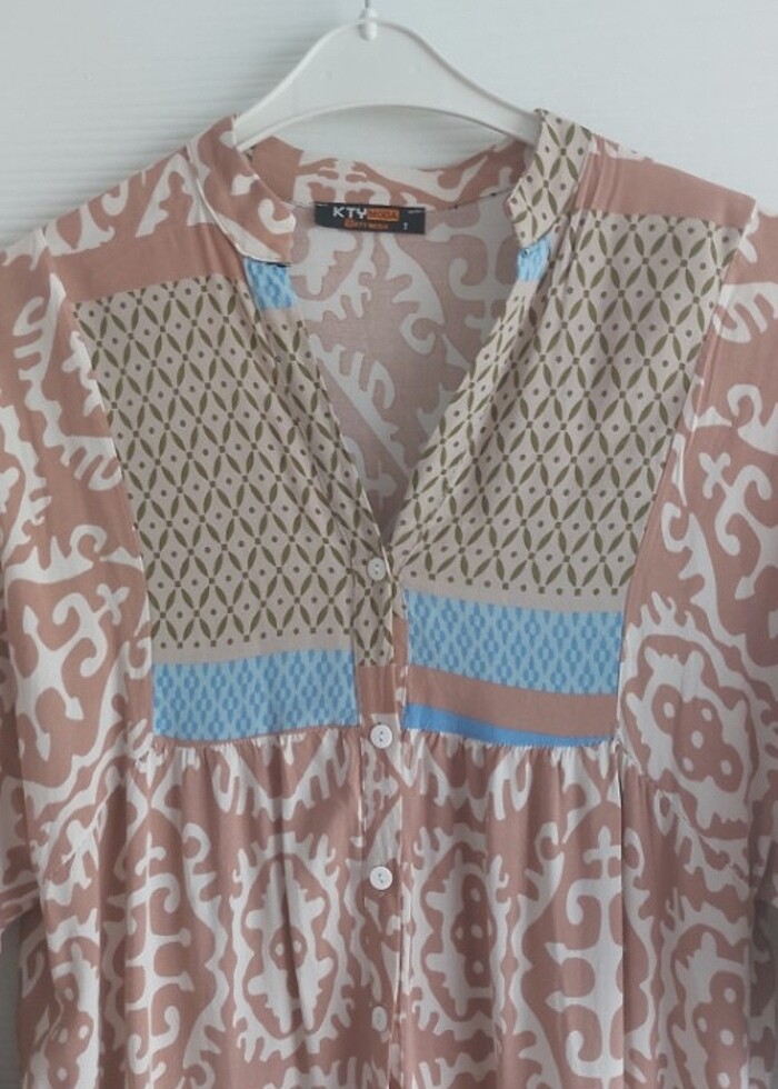 Tesettür yazlık elbise - Görsel 2