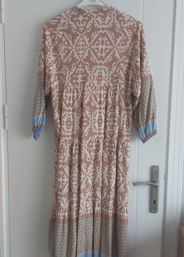 Tesettür yazlık elbise - Görsel 3