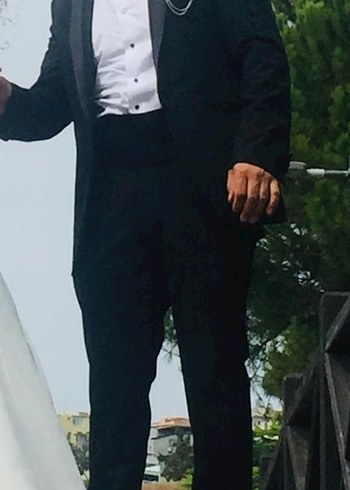 Kemerli Siyah Damat Takımı