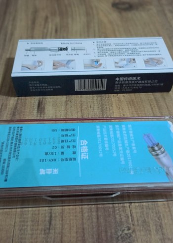 3 iğneli hacamat kalemi yüz ve cilt için - Görsel 2