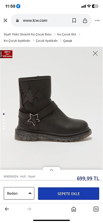 LC Waikiki Kız çocuk bot
