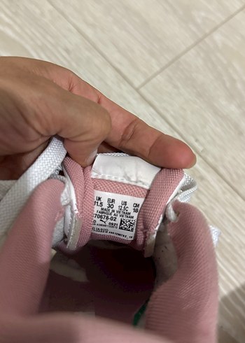 30 Beden beyaz Renk Kız çocuk Spor Ayakkabı