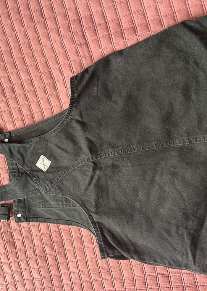 Siyah salopet - Görsel 3