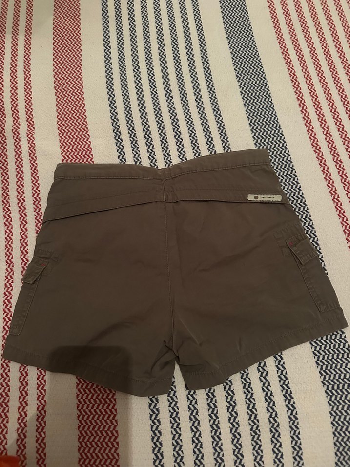 Kadın yeşil şort - Görsel 2