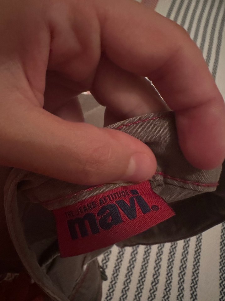 Kadın yeşil şort - Görsel 3