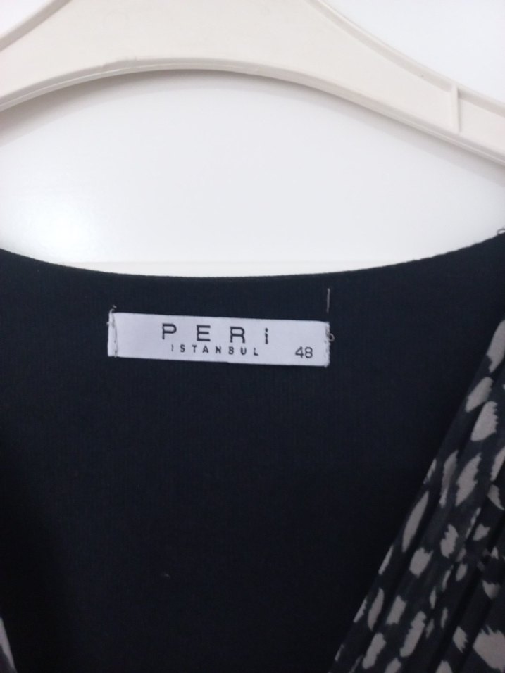 Desenli şifon Uzun Kollu - Görsel 3