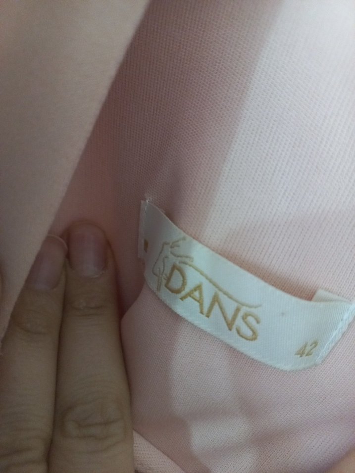 Bej Drapeli Uzun Askılı Kadın Elbise - Görsel 3