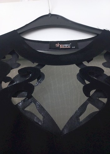 siyah elbise - Görsel 5